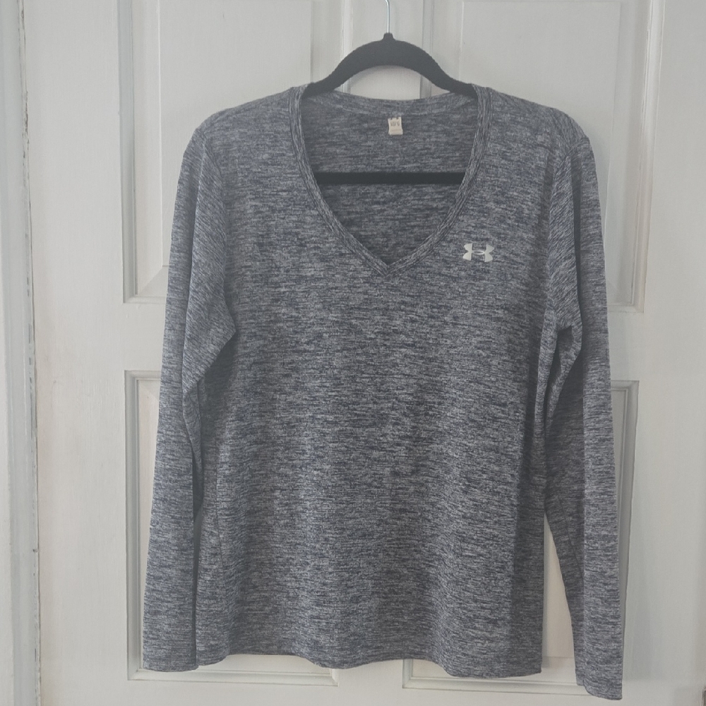 Under Armour Women's Navy Long Sleeve Top